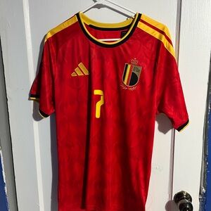 De Bruyne Adidas Belgium #7 Soccer Jersey
